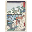 Kiyomizu Hall and Shinobazu Pond at Ueno by Utagawa Hiroshige