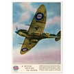 A British Spitfire on Patrol Propaganda II World War