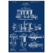 Steam engine patent 1904 by D. E Johnson.