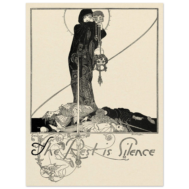 John Austen illustration for Hamlet - Ophelia