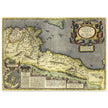 Ancient map of North Africa. Africae Propriae Tabula by Abraham Ortelius