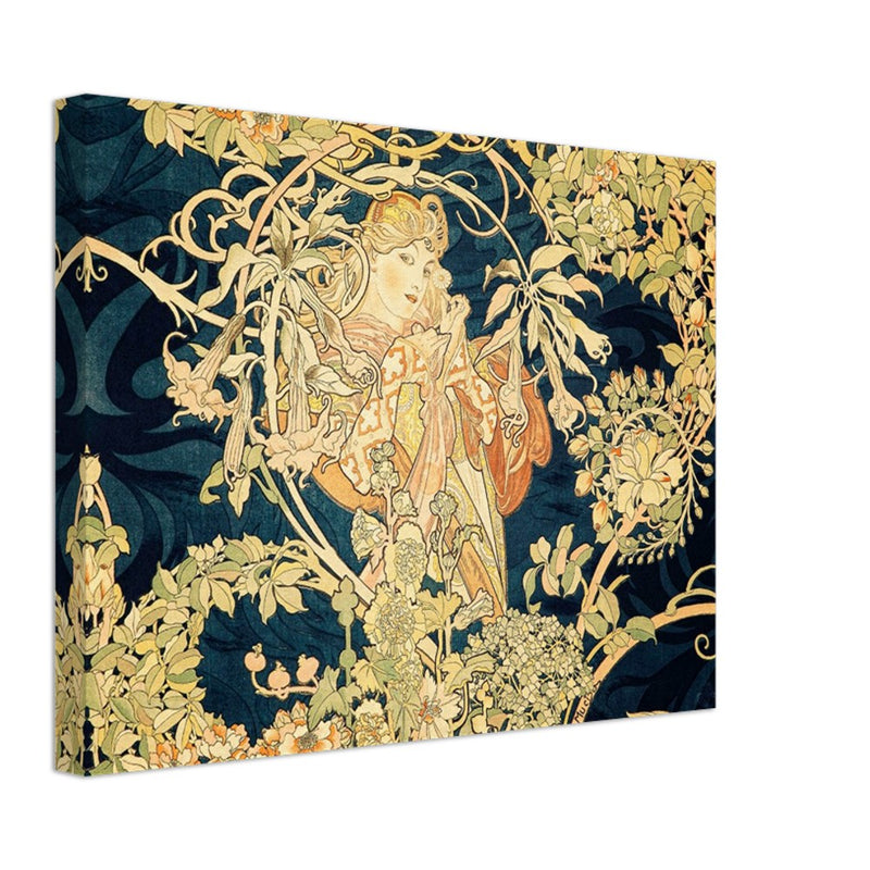Art Nouveau Alphonse Mucha La Plume.