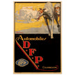 Doriot car vintage advertising poster  1910.