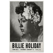 Billie Holiday concer music poster in New York City Town Hall in 1946.