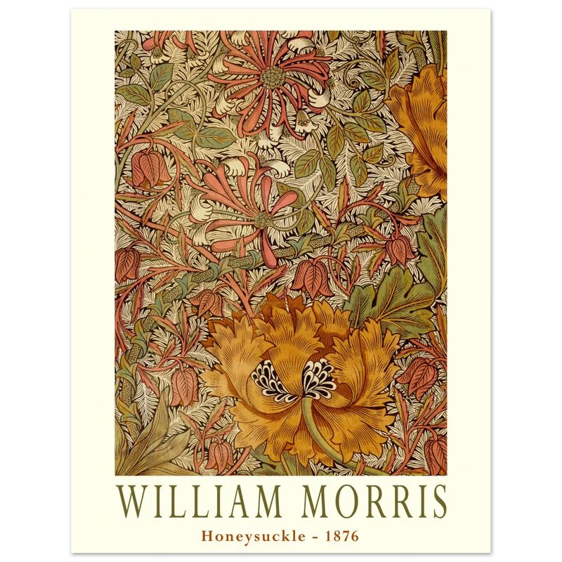 William Morris Honeysuckle 1876.
