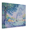 Paul Signac La Passerelle Debilly painting.