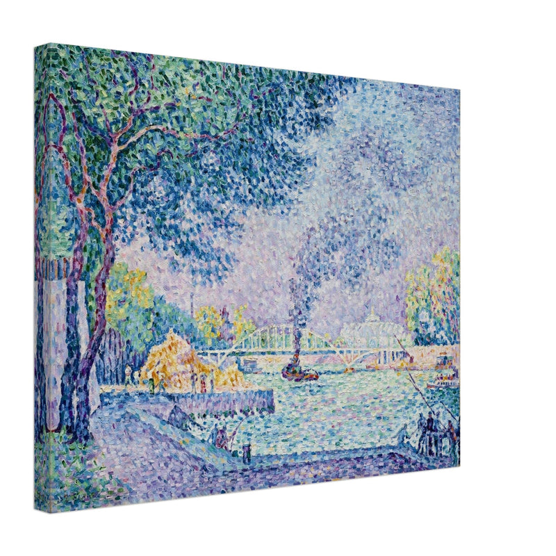Paul Signac La Passerelle Debilly painting.