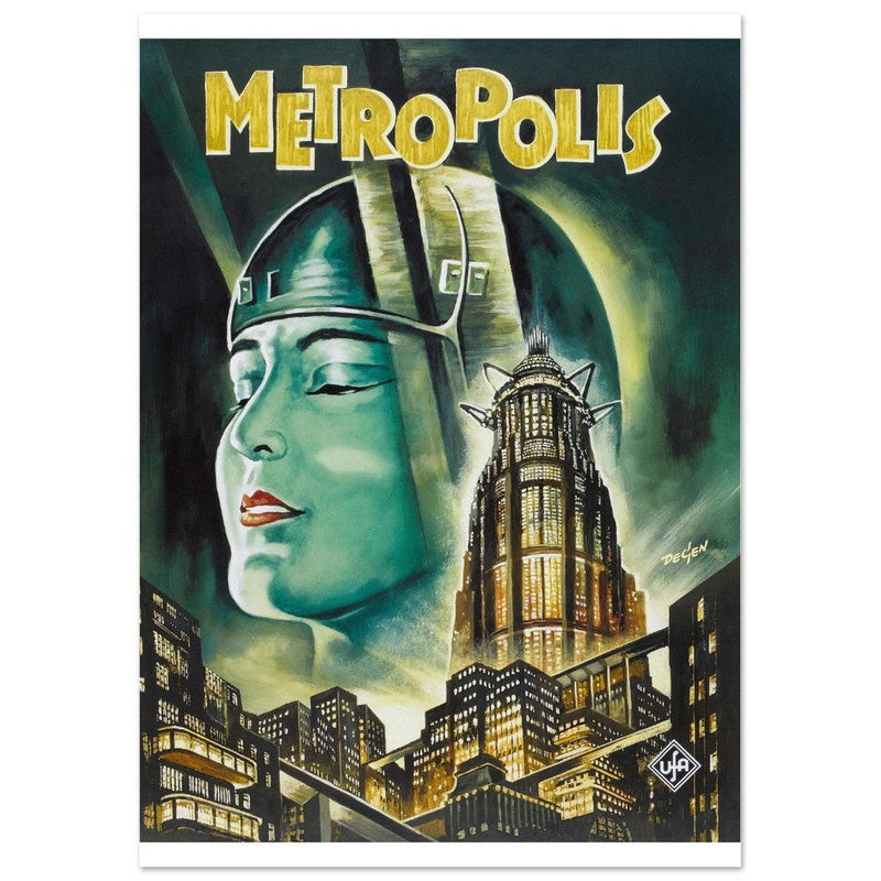 Metropolis movie poster.
