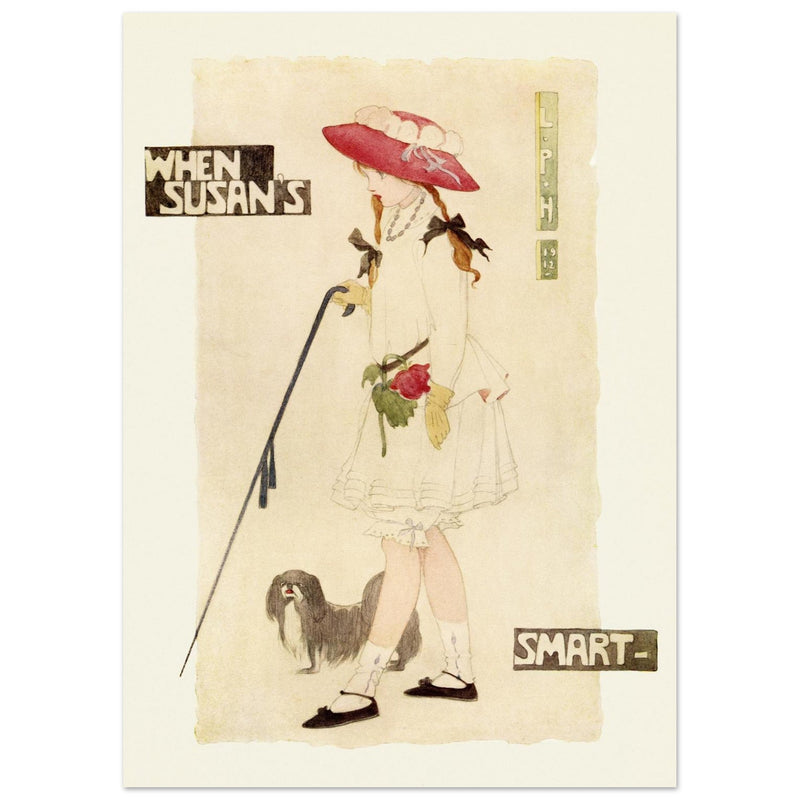 When Susan is Smart illustration by Lilian Price Hacker