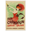 Pur Champagne Damery Epernay advertising vintage poster by Leonetto Cappiello.