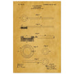 Toothbrush patent illustration by H E Sandiford.