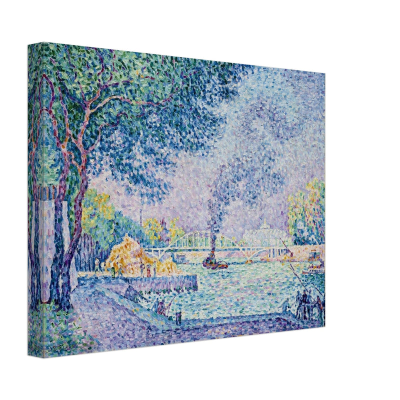 Paul Signac La Passerelle Debilly painting.