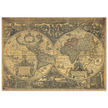 Orbis terrarum typus de integro multis in locis emendatus by cartographer Petrus Plancius World map