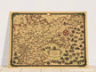 A Pictorial old ancient map of Germany by Ernest Dudley Chase.