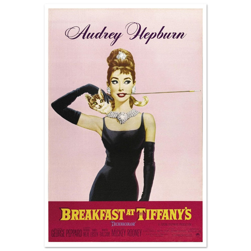 Breakfast at Tiffany's movie poster.