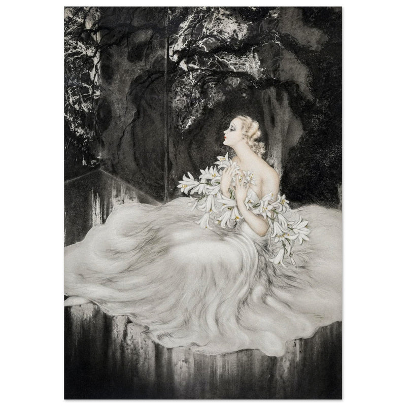 Louis Icart Les Lys (The Lilies)