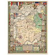 Historical Map of the American Expeditionary Force World War I by Ezra C. Stiles and Paul C. Bowman