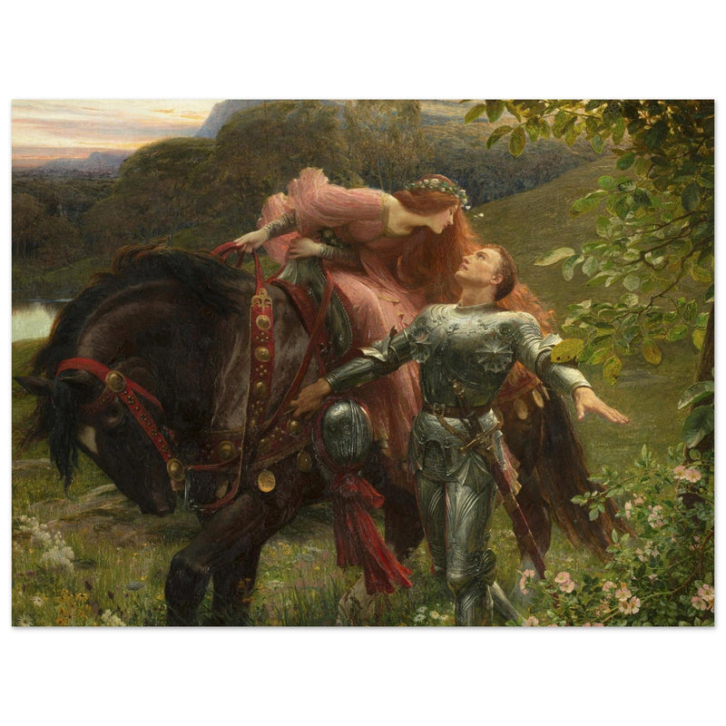 La Belle Dame sans Merci painting by Frank Dicksee