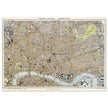 London city vintage map 1904.