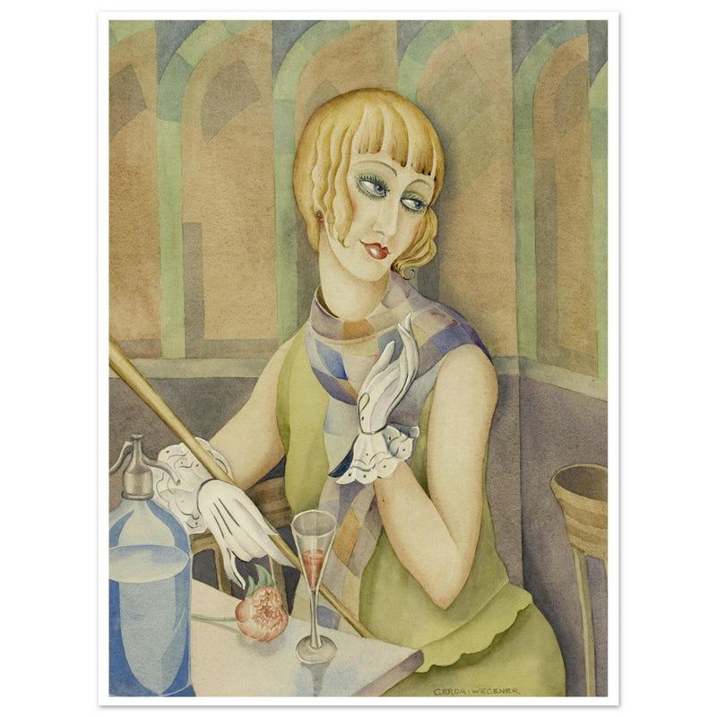 Lili Elbe by Gerda Wegener.