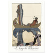 George Barbier The long Missouri vintage illustration
