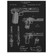 Firearm patent by John Moses Browning 1897 .