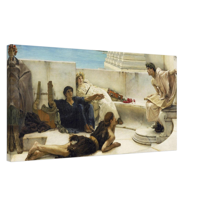 A Reading from Homer painting by Lawrence Alma Tadema