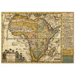 Africa ancient map of the XVIII century by Johann Georg Schreiber.