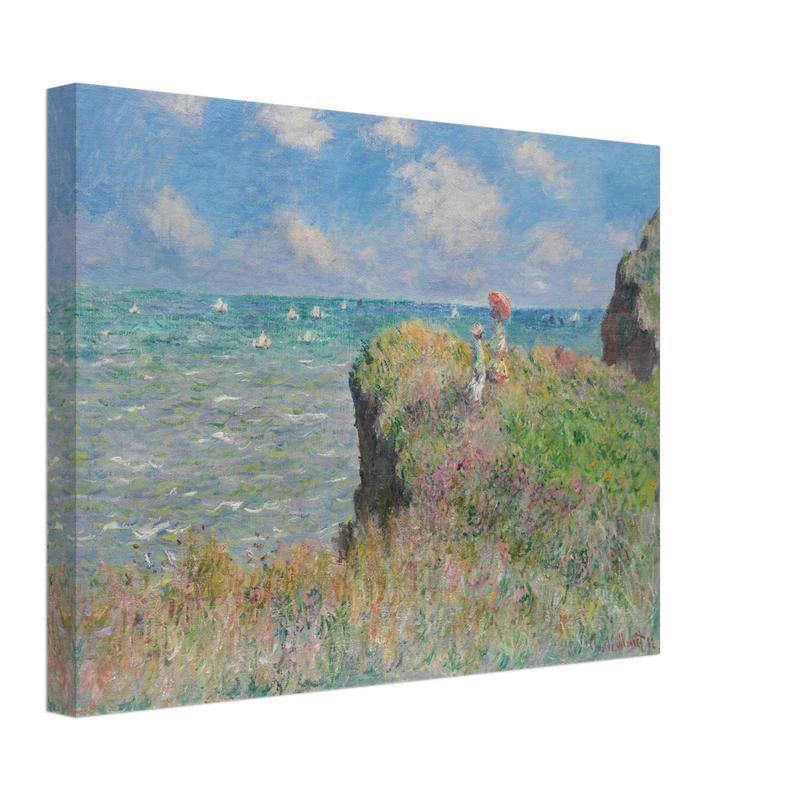Cliff Walk at Pourville by Claude Monet
