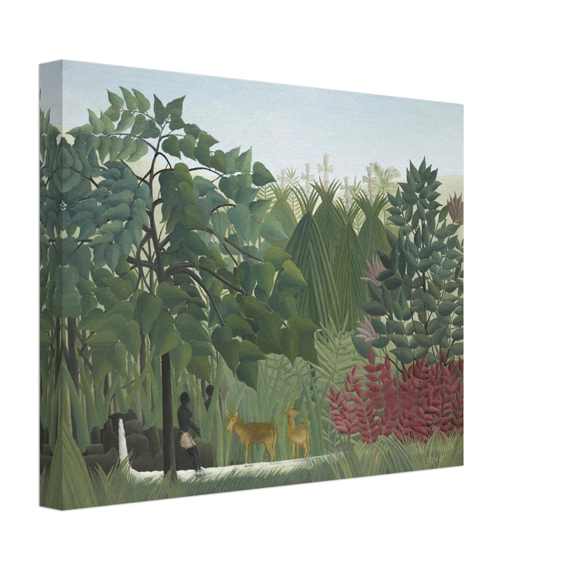 Henri Rousseau The Waterfall painting