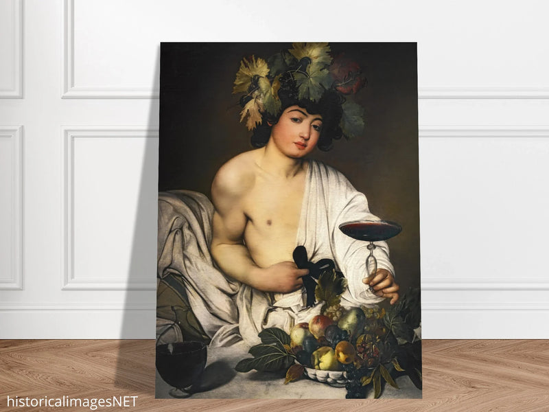 Bacchus God of wine by Michelangelo Merisi da Caravaggio