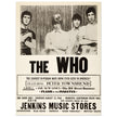 The Who concert poster reproduction. 1968 Concert . Fine art paper print