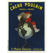 Le Cacao Poulain vintage advertising poster by Leonetto Cappiello.