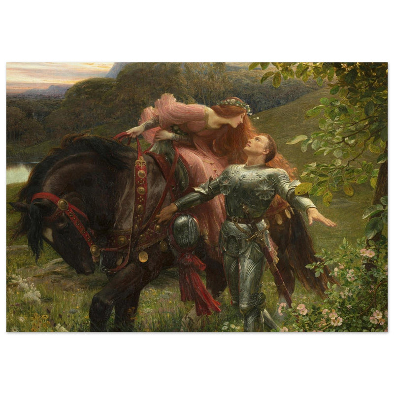 La Belle Dame sans Merci painting by Frank Dicksee