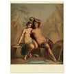 Pompeii roman paintings reproduced by Wilhelm Zahn.