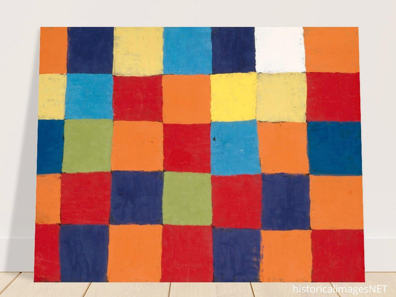 Paul Klee Colour Table Qu 1 1930