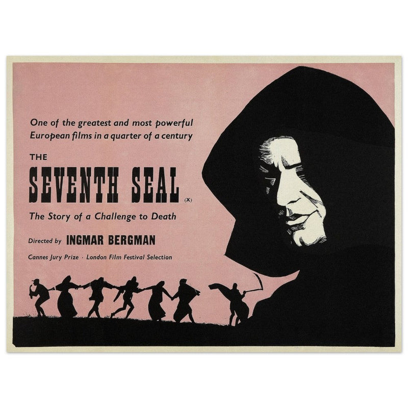 The Seventh Seal movie poster.