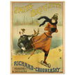 Richard Choubersky print Patin Bicyclette. Art Nouveau bicycle advertising poster. decoration.