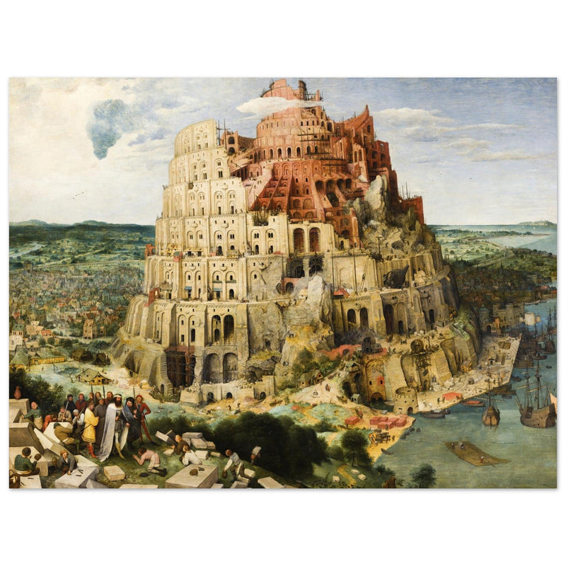 The Tower of babel by Pieter Bruegel the Elder.