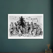Cats decorating Christmas tree by Louis Wain 1906