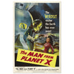 The Man from Planet X movie poster. Vintage film .