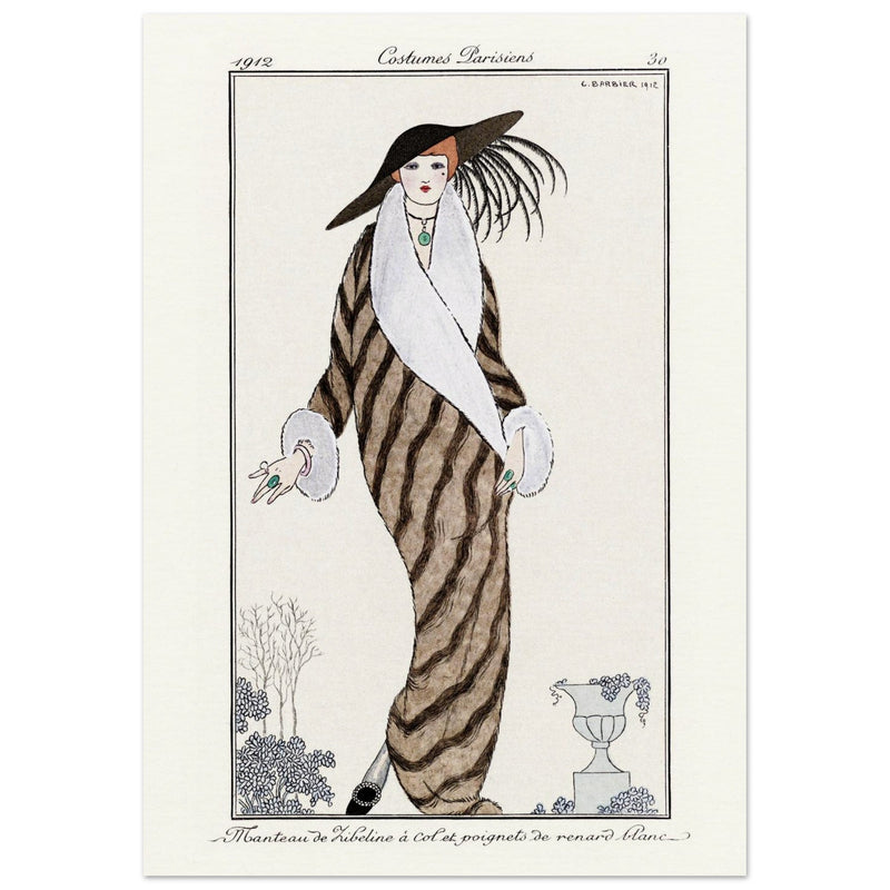 George Barbier Journal des Dames et des Modes, 1912, Costumes Parisiens.