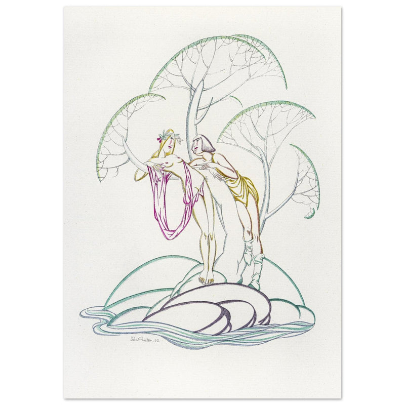 Daphnis and Chloe illustration by John Austen.