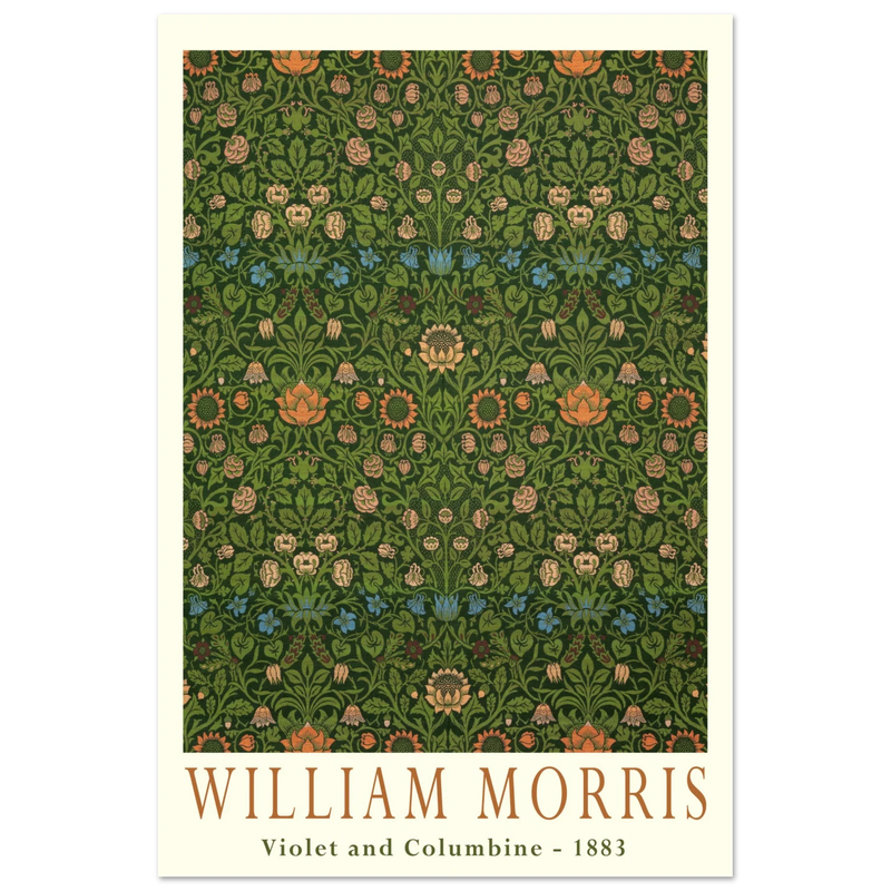 William Morris Violet and Columbine.