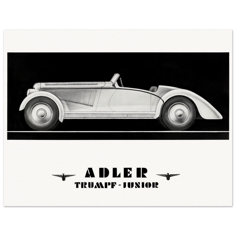 Adler Trumpf Junior Sport roadster vintage car