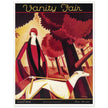 Vanity Fair vintage cover  1926 by Victor Bobritsky Elegant woman with dog -