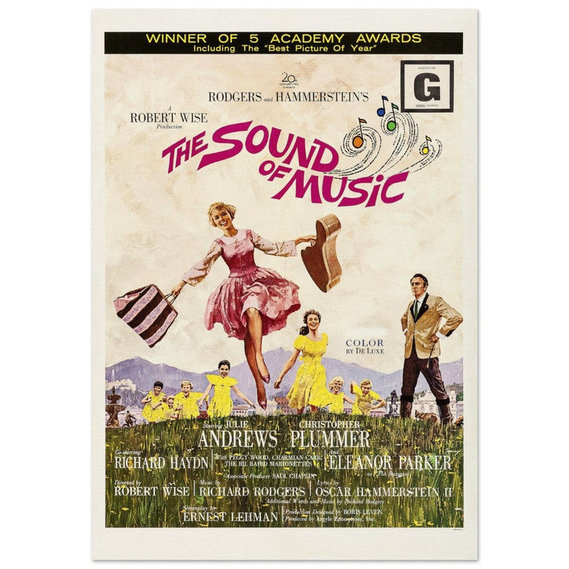 The Sound of Music movie poster.