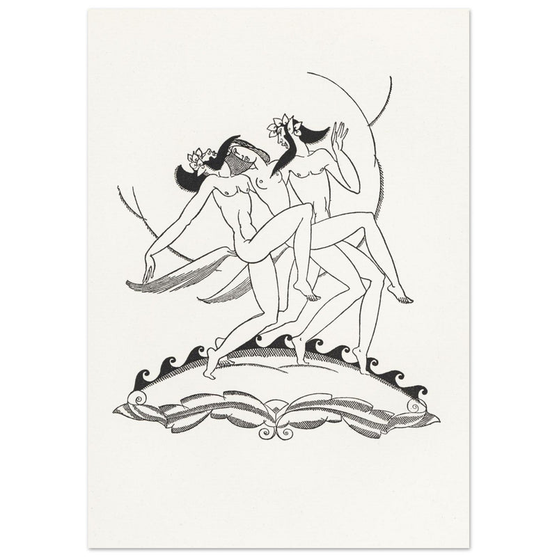 Daphnis and Chloe illustration by John Austen.
