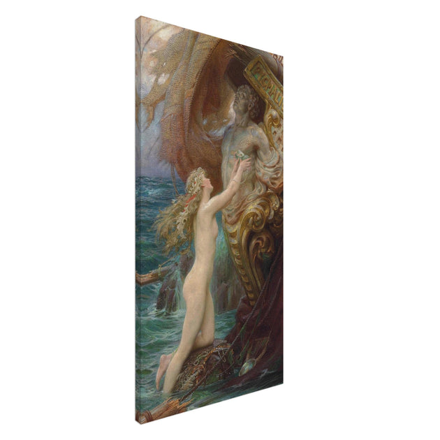 Herbert Draper painting A Deep Sea Idyll