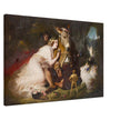 Scene from A Midsummer Night's Dream. Titania and Bottom painting by Edwin Landseer.